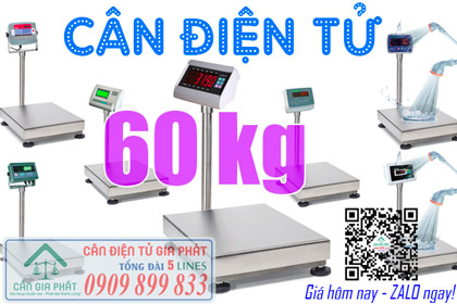 Cân điện tử 60kg