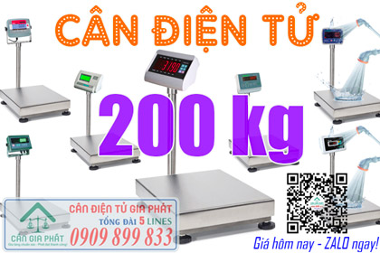 Cân điện tử 200kg
