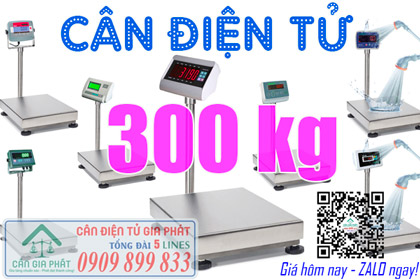 Cân điện tử 300kg