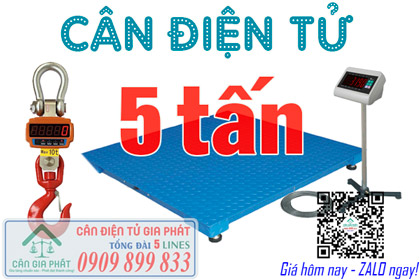 Cân điện tử 5 tấn