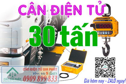 Cân điện tử 30 tấn
