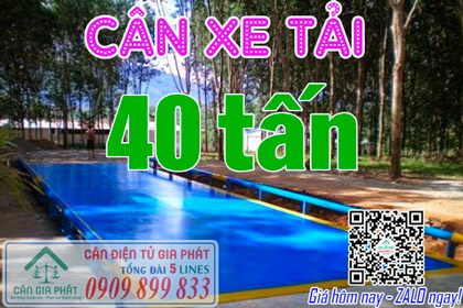 Cân điện tử 40 tấn