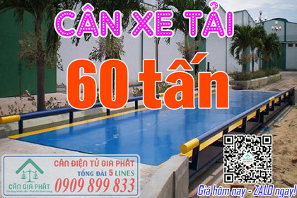 Cân điện tử 60 tấn