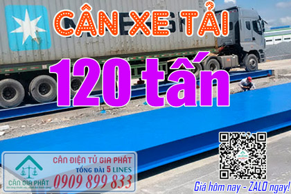 Cân điện tử 120 tấn