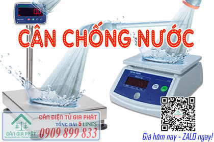 Cân điện tử chống nước