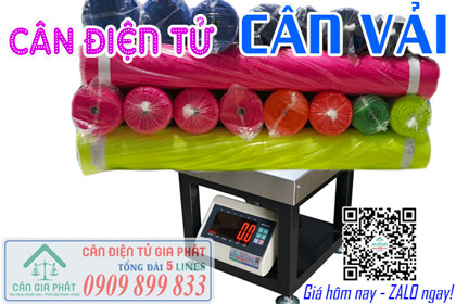 Cân điện tử cân vải
