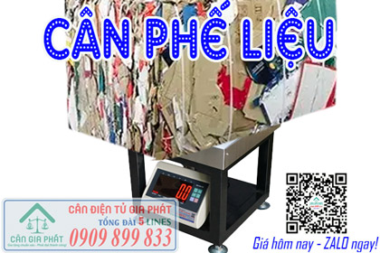Cân điện tử cân phế liệu