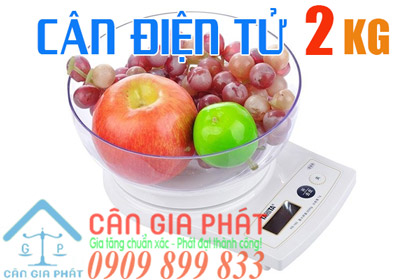 Cân điện tử 2kg