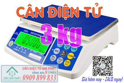 Cân điện tử 3kg
