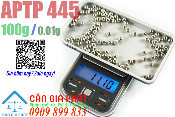 Cân tiểu ly 100g 200g - cân tiểu ly Aptp 445 100g