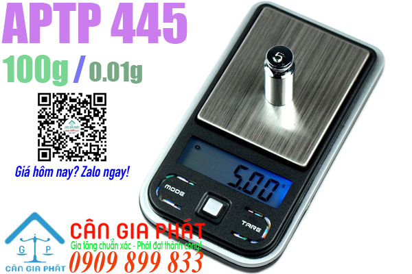 Cân tiểu ly Aptp 445 100g - cân tiểu ly mp3 100g