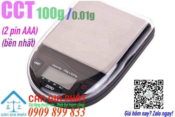 Cân tiểu ly mini 100g - cân tiểu li CCT 100g