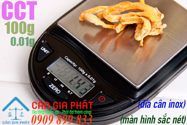 Hướng dẫn sử dụng cân điện tử CCT 100g