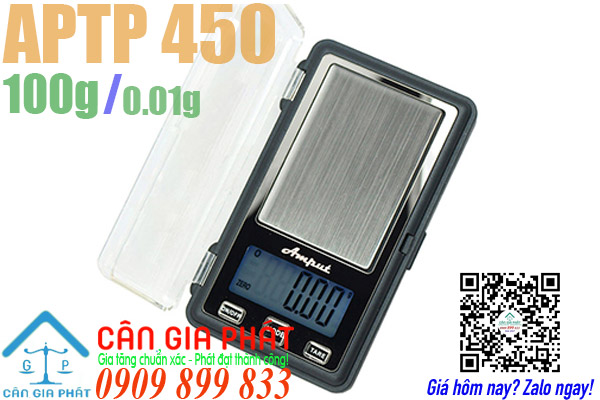 Cân tiểu ly 100g Amput APTP 450 - cân mini 100g