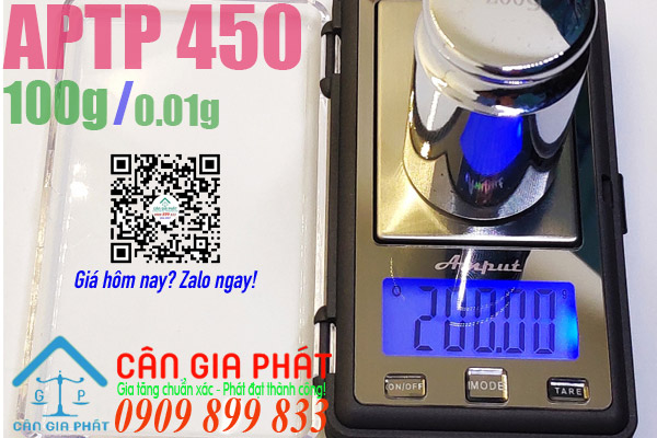 Cân điện tử Amput Aptp 450 100g
