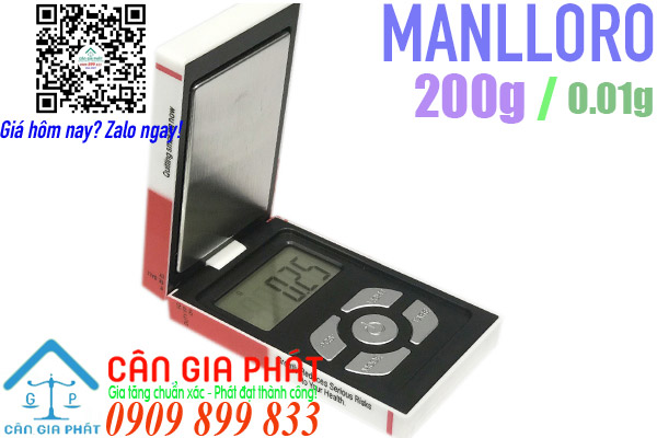 Cân tiểu ly gói thuốc 200g - cân mini 100g 200g