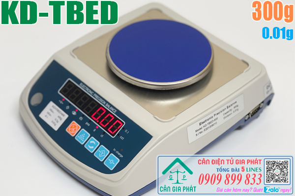 Cân phân tích - cân tiểu ly KD-TBED 300g/0.01g