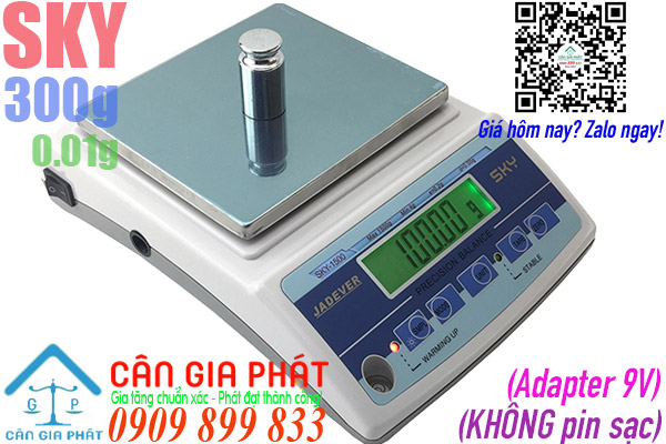 Cân điện tử 300g cân phân tích Sky 300g Cân Điện Tử Gia Phát