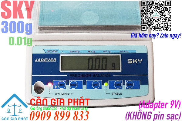 Cân điện tử 300g cân điện tử Jadever Sky 300g Cân Gia Phát