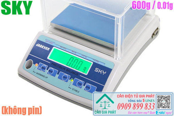 Giá cân điện tử Jadever SKY 600g bao nhiêu?