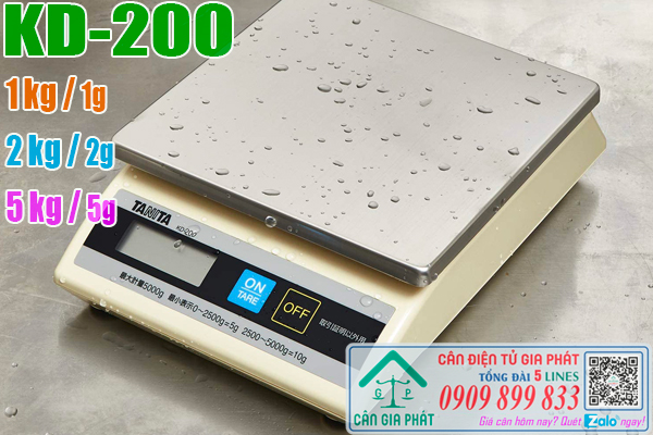 Cân điện tử Tanita KD200 2kg giá rẻ ở TpHCM Đồng Nai