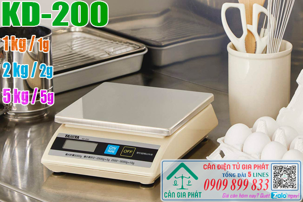 Cân điện tử Tanita KD-200 5kg cân pha chế cà phê