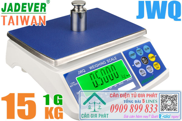 Sửa cân điện tử Jadever JWQ 15kg - mua cân điện tử JWQ 15kg