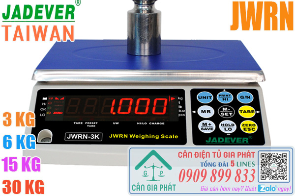 Sửa cân điện tử Jadever JWRN 3kg - mua cân điện tử JWRN 3kg