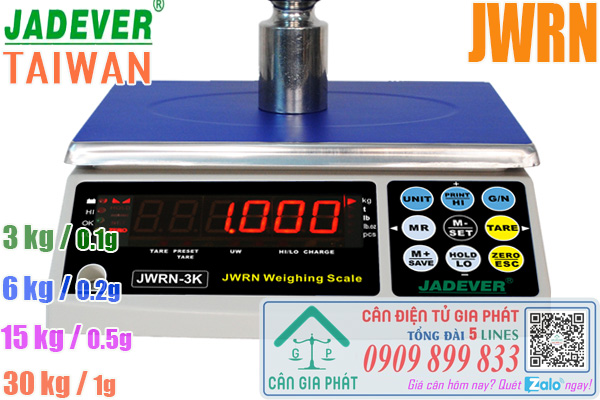 Sửa cân điện tử Jadever JWRN 30kg - mua cân điện tử JWRN 30kg