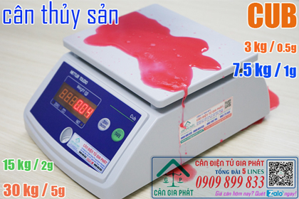 Cân thủy sản chống nước CUB 30kg