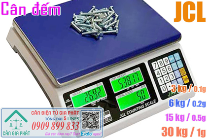 Cân đếm điện tử JCL 15kg/0.5g