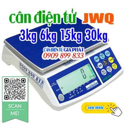 Cân điện tử JWQ 3kg 6kg 15kg 30kg