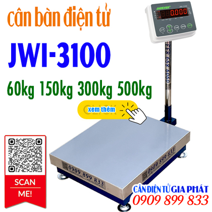 Cân bàn điện tử JWI-3100 60kg 150kg 200kg 300kg 500kg