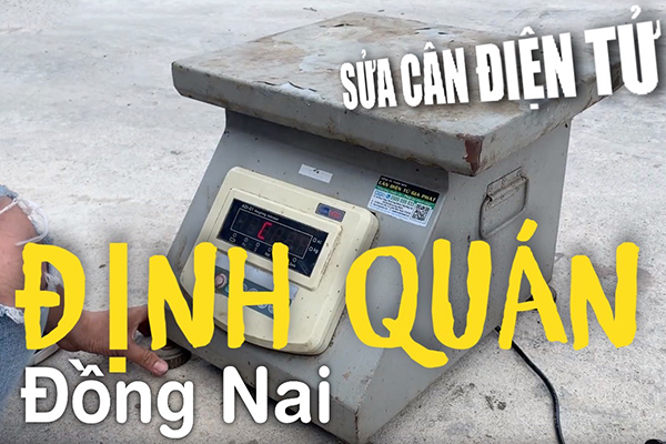 Sửa cân điện tử tận nơi Định Quán Đồng Nai sửa cân điện tử Amcells ADI-01