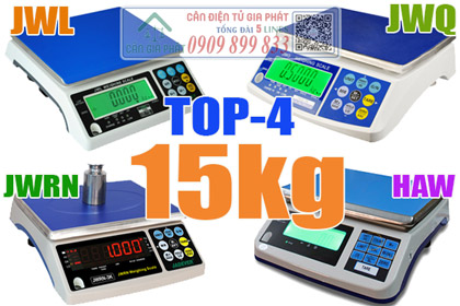 Cân điện tử 15kg - TOP 4 CÂN 15KG PHỔ BIẾN NHẤT