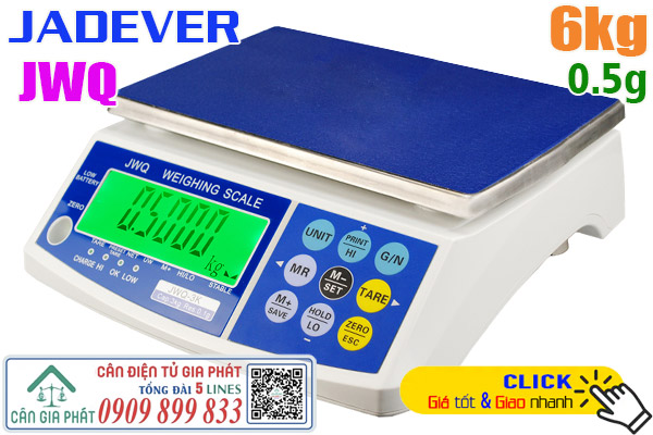 Cân điện tử 6kg - cân 6kg - cân điện tử JWQ 6kg