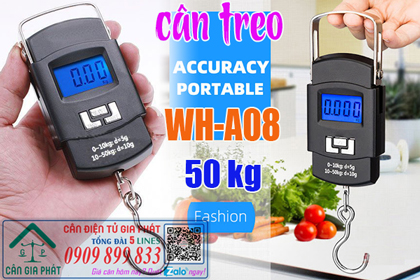 Cân treo điện tử WH-A08 50kg giá rẻ