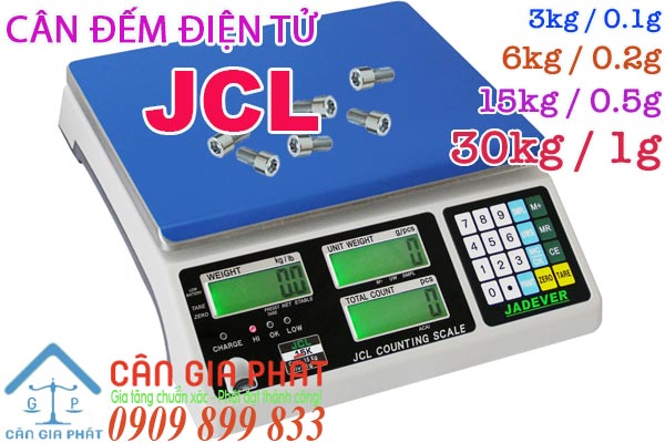 Cân đếm điện tử JCL 3kg 6kg 15kg 30kg 60kg