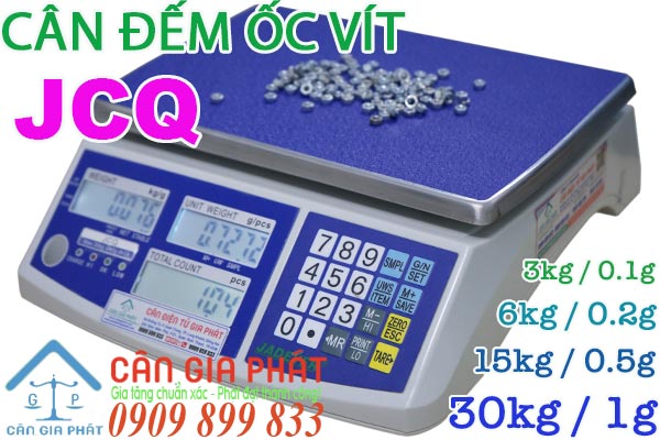 Cân đếm điện tử JCQ 3kg 6kg 15kg 30kg cân đếm Jadever giá rẻ