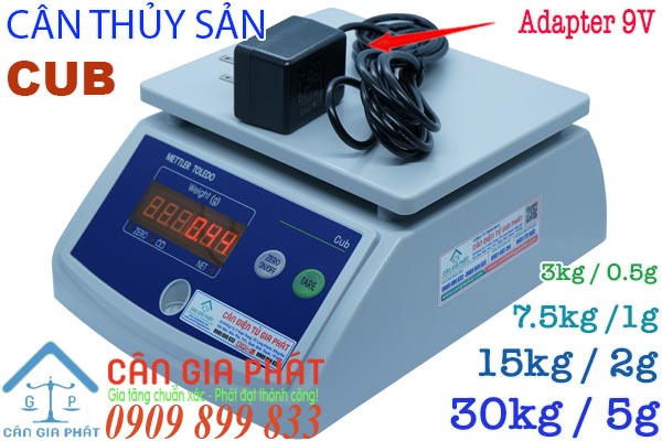 Adapter cân điện tử CUB, bộ sạc cân thuỷ sản CUB
