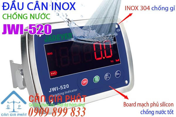 Đầu cân điện tử JWI-520 60kg 100kg 150kg 200kg 300kg 500kg