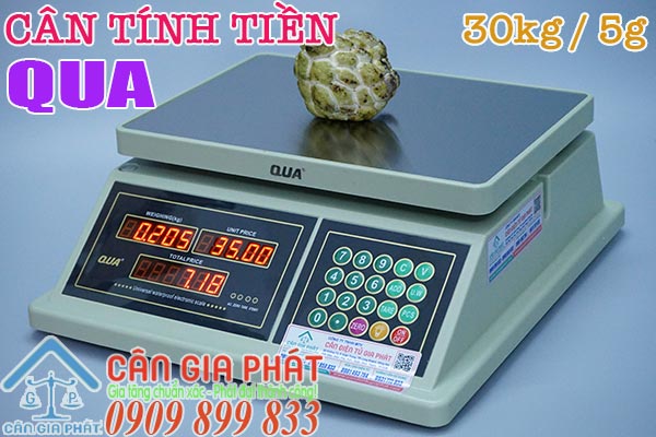 Cân tính tiền QUA 30kg chống nước