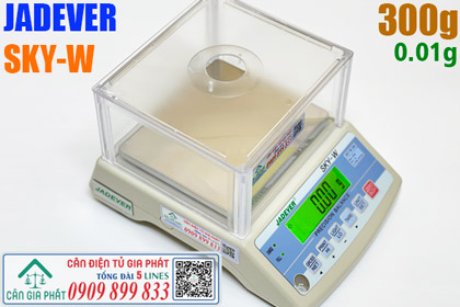 Cân điện tử SKY-W 300g độ chính xác 0.01g - cân định lượng vải & giấy