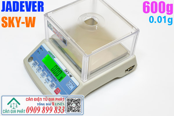 Cân điện tử 600g cân phân tích Sky-W 600g cân định lượng giấy vải