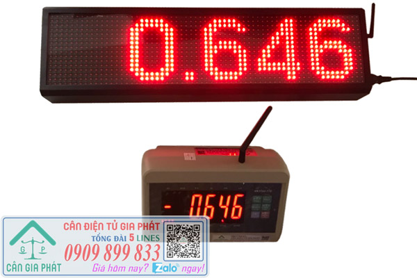 Cân điện tử 150kg kết nối màn hình hiển thị lớn
