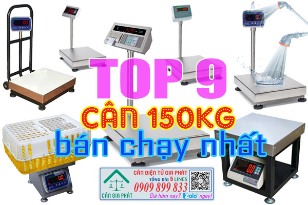 Top 9 cân điện tử 150kg bán chạy nhất - mua nhiều nhất