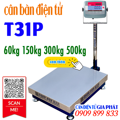 Cân bàn điện tử Ohaus T31P 60kg 100kg 150kg 200kg 300kg 500kg