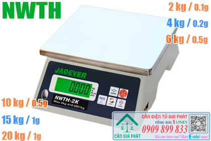 Cân điện tử Jadever NWTH 2kg 4kg 6kg 10kg 15kg 20kg