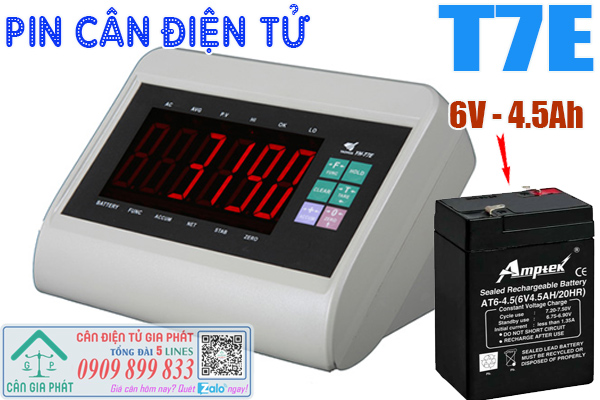 Pin cân điện tử T7E 100kg 200kg 300kg 500kg cân lúa