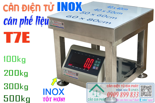 Cân điện tử XK3190-T7E cân phế liệu 100kg 200kg 300kg 500kg